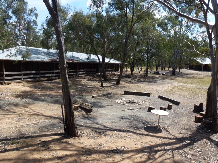 Our Barmah campfire